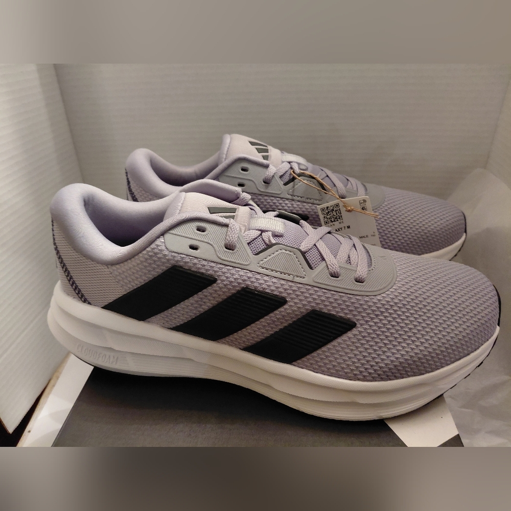 Adidas Galaxy 7M Men's Size 9.5 Gray/ Black Athletic Shoes